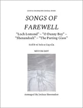 Songs of Farewell SATB choral sheet music cover